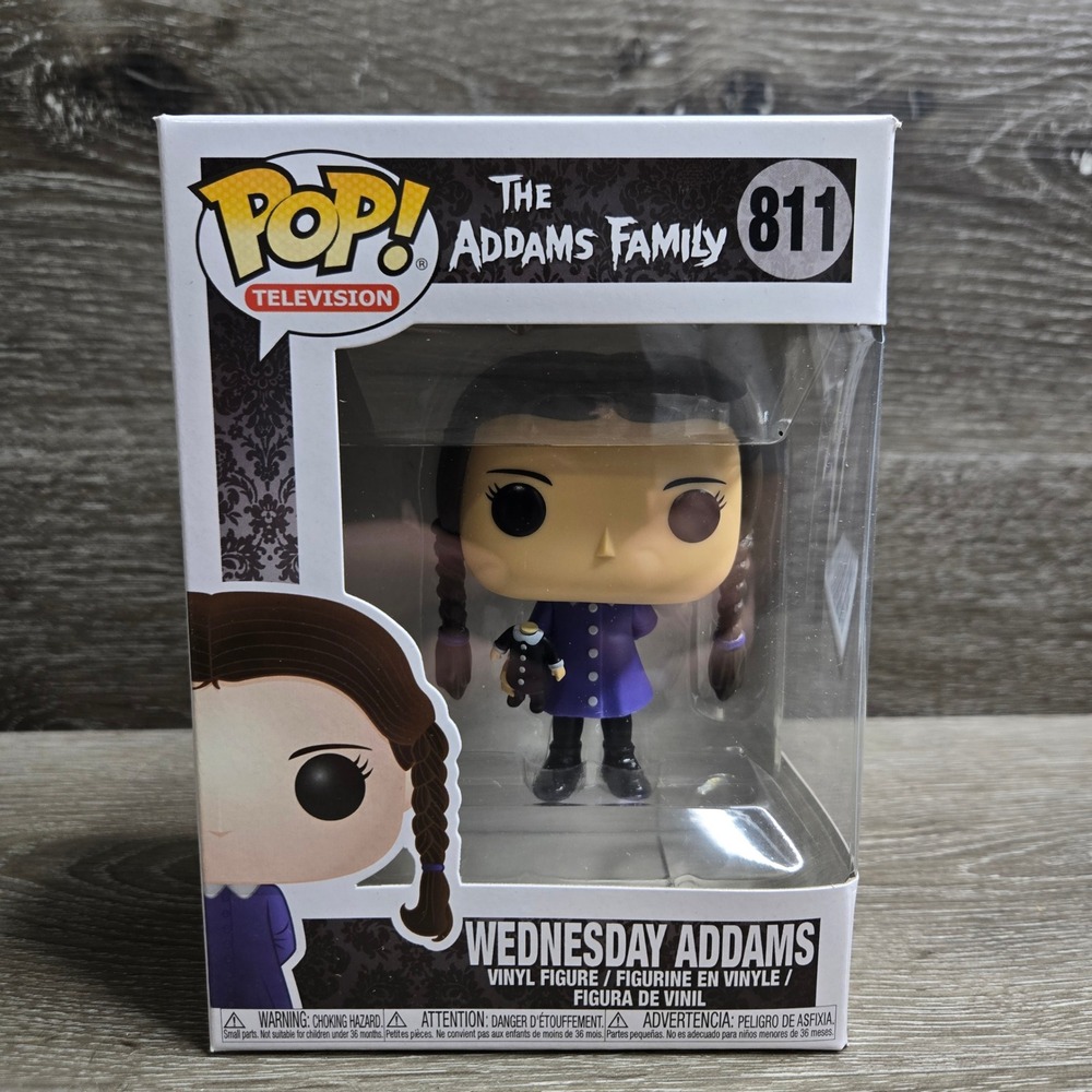 Funko Pop! Television The Addams Family Wednesday Addams 811 Vinyl Figure In Box